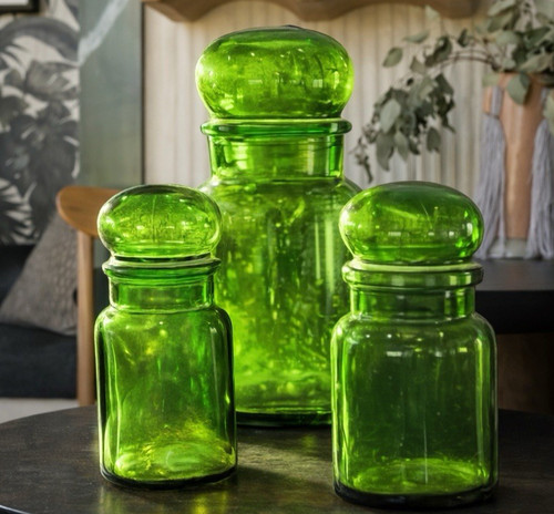 Belgium apothecary jar - apothecary, set