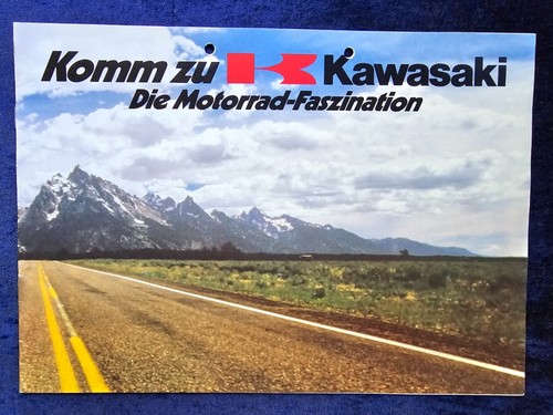 Kawasaki brochure 1981