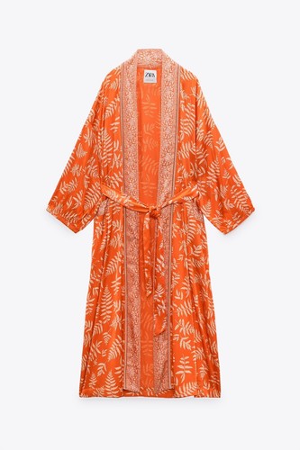 Zara hanoi orange satin - zara,