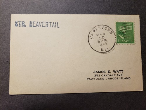 Steamer beavertail naval - naval, cover