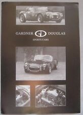 Gardner Douglas sports cars Sales sheet Brochure AC Cobra replica