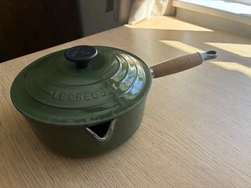 Creuset green cast iron - creuset,