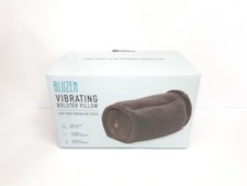 Bluzen Vibrating Bolster Pillow Ultimate Relaxation Battery Powered Travel Easy