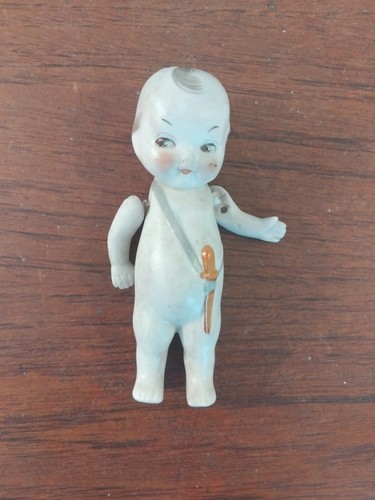 Bisque antique doll miniature - bisque,