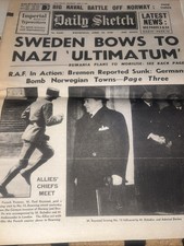 WW 2 The Daily Sketch