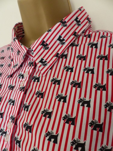 Red stripe short - stripe, shirt