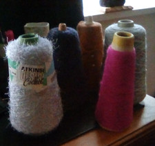 5 Cones of Wool / Yarn 870