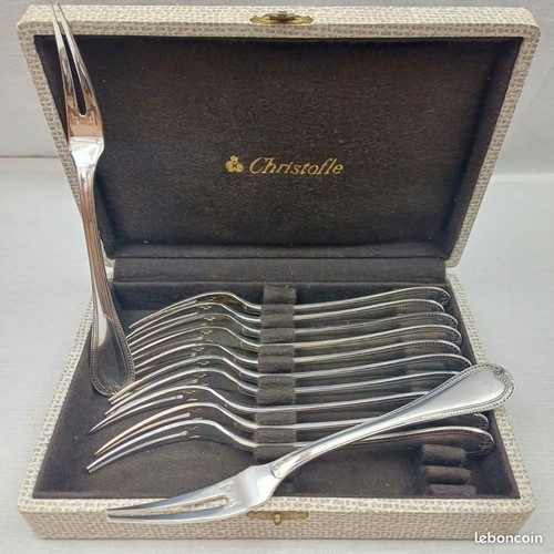 Christofle malmaison forks - christofle,
