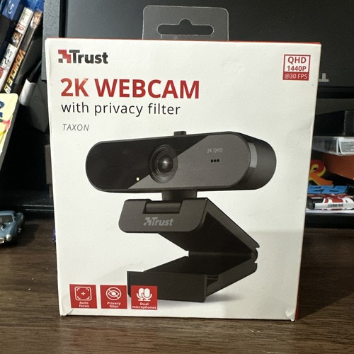 Trust webcam qhd brand new - trust, 2k