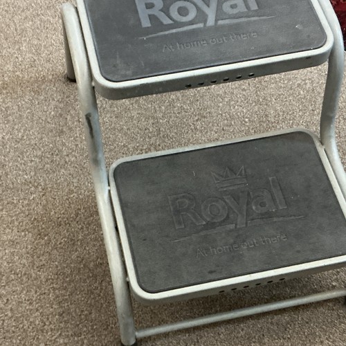 Double metal step - double, for