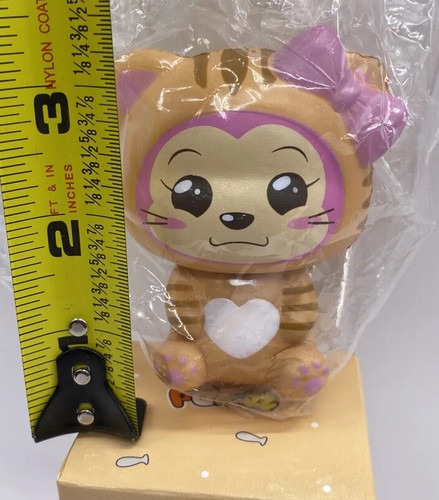 Cheeki cat squishy kitten - squishy,