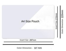 10 Sheets Cold Seal Pouches