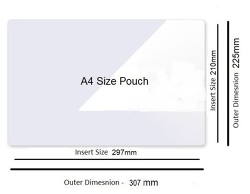 Sheets cold seal pouches - 10,