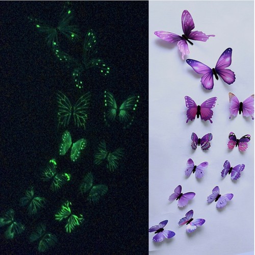 3d luminous butterfly - x,