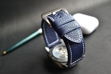 Handmade Genuine Leather Soft and Supple Watch Strap, Watch Band 22mm 24mm 26mm