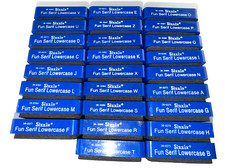 Sizzix Fun Serif Lowercase