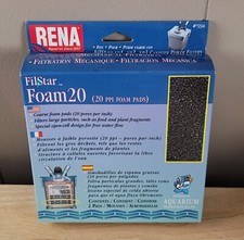 Rena Filstar 20 PPI FOAM Fine Foam Pads 2 Pack 20 Pores Per Inch