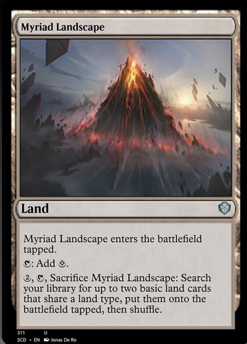 Mtg myriad landscape starter - mtg, [starter