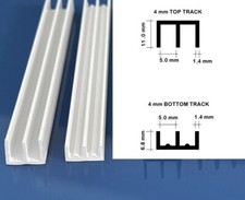 Glass runners track 2ft 610mm - glass, 2ft,