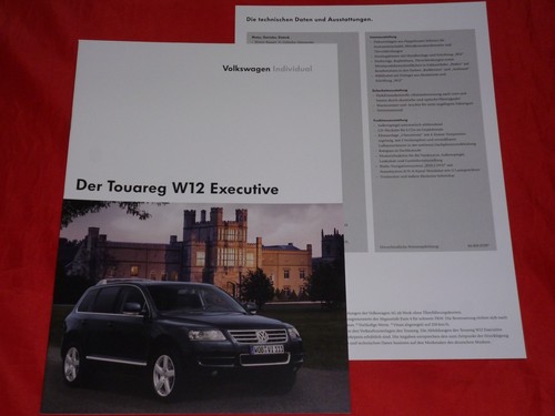 Touareg type w12 - type, 7l