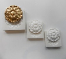 THREE SILICONE RUBBER MOULDS