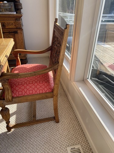 Antique oak dining - antique,