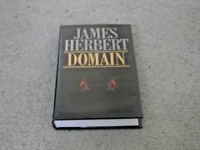JAMES HERBERT: DOMAIN: SIGNED UK FIRST EDITION HARDCOVER