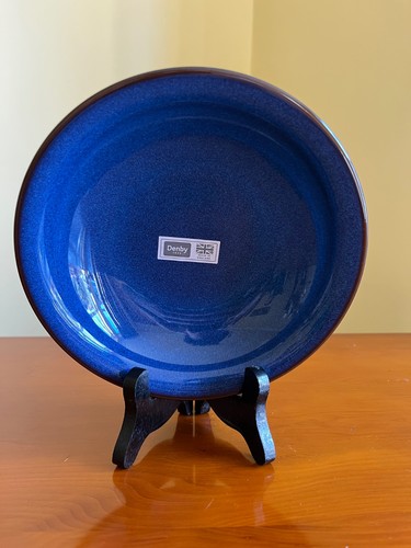 Denby pottery imperial blue - 2x,