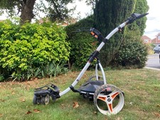 used remote control Motocaddy electric golf trolley