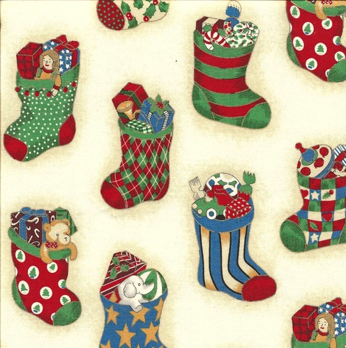 Folk art christmas xmas - christmas, sock