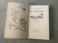 THE DRUNKEN FOREST by Gerald Durrell 1956 1st Edition HB illust. Ralph Thompson