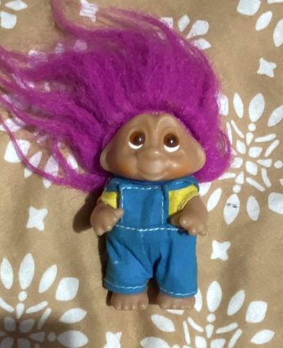 Vintage dam 1985 troll purple - dam,