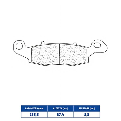 Brakes front sintered - sintered, brake