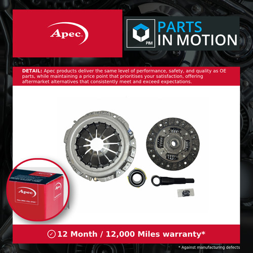 Clutch kit 180mm - clutch, apec