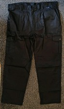 Black Knight Tradesman Work Wear Trousers Size 40 R Multiple Pockets