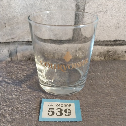 Courvoisier brandy glass - -,
