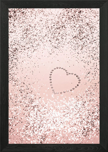 Rose gold glitter - rose,