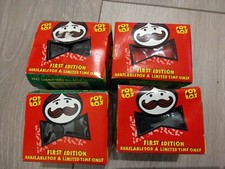 4 First Edition Pringles Vintage Pop Boxes - 1 Red 3 Black