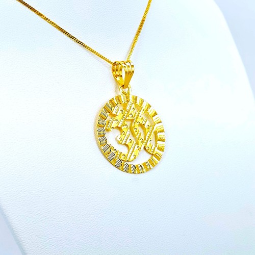 22k solid yellow - yellow, gold