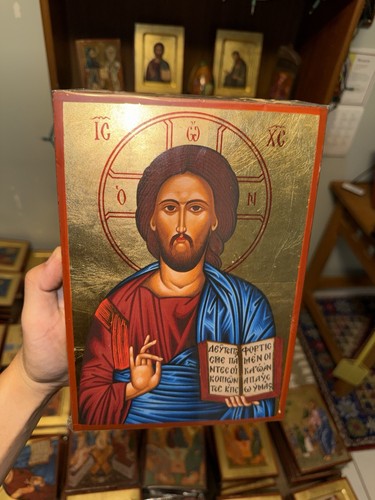 Christ blessing orthodox icon - orthodox,
