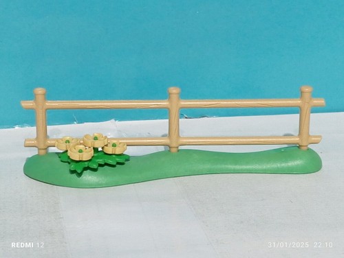 Playmobil fence flowers - flowers,