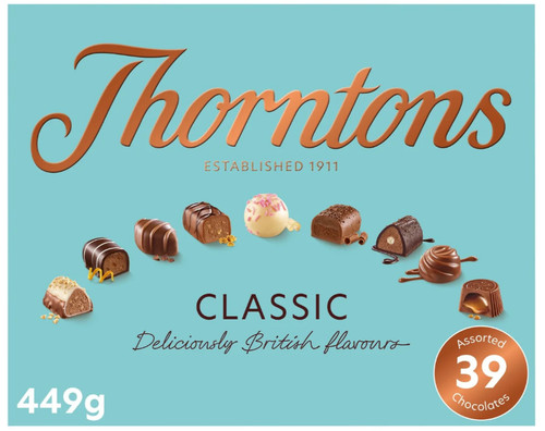 Thorntons classic chocolate - thorntons,