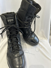 Men’s Magnum Classic Army Military Black Leather Boots UK 9