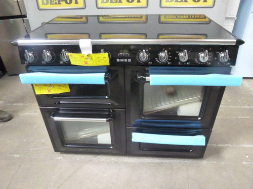Smeg range cooker black - cooker,