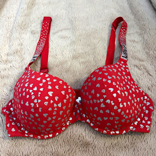 Shirt bra 40c red - bra,