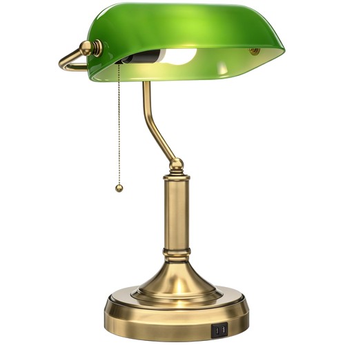 Homcom desk lamp - with, vintage