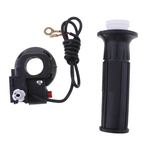 Throttle grip w cable - throttle,
