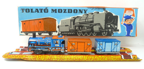 Tolato mozdony tinplate - tolato,