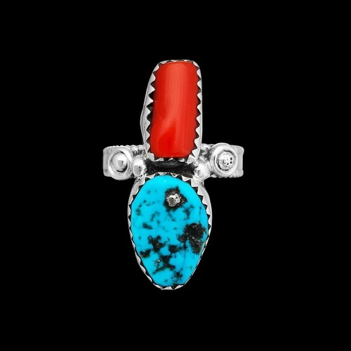 Navajo ring morenci - navajo, turquoise