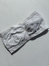 White Strapless Bandeau Bra